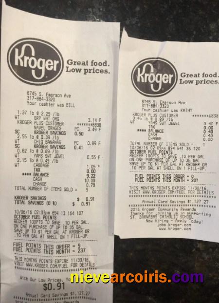 Kroger company payment check